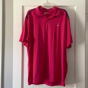 Nike golf polo, dri-fit